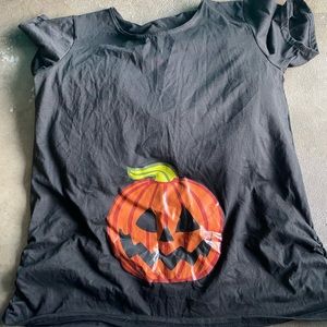 Halloween maternity shirt